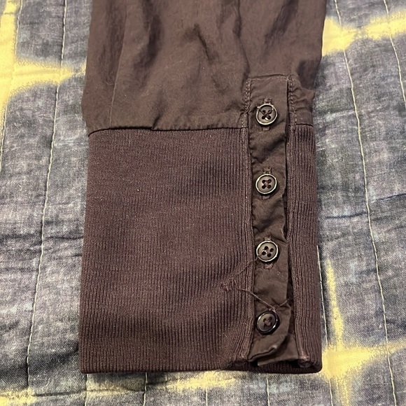 Nation Los Angeles Purple Long Sleeve Top Size Small - Picture 8 of 8